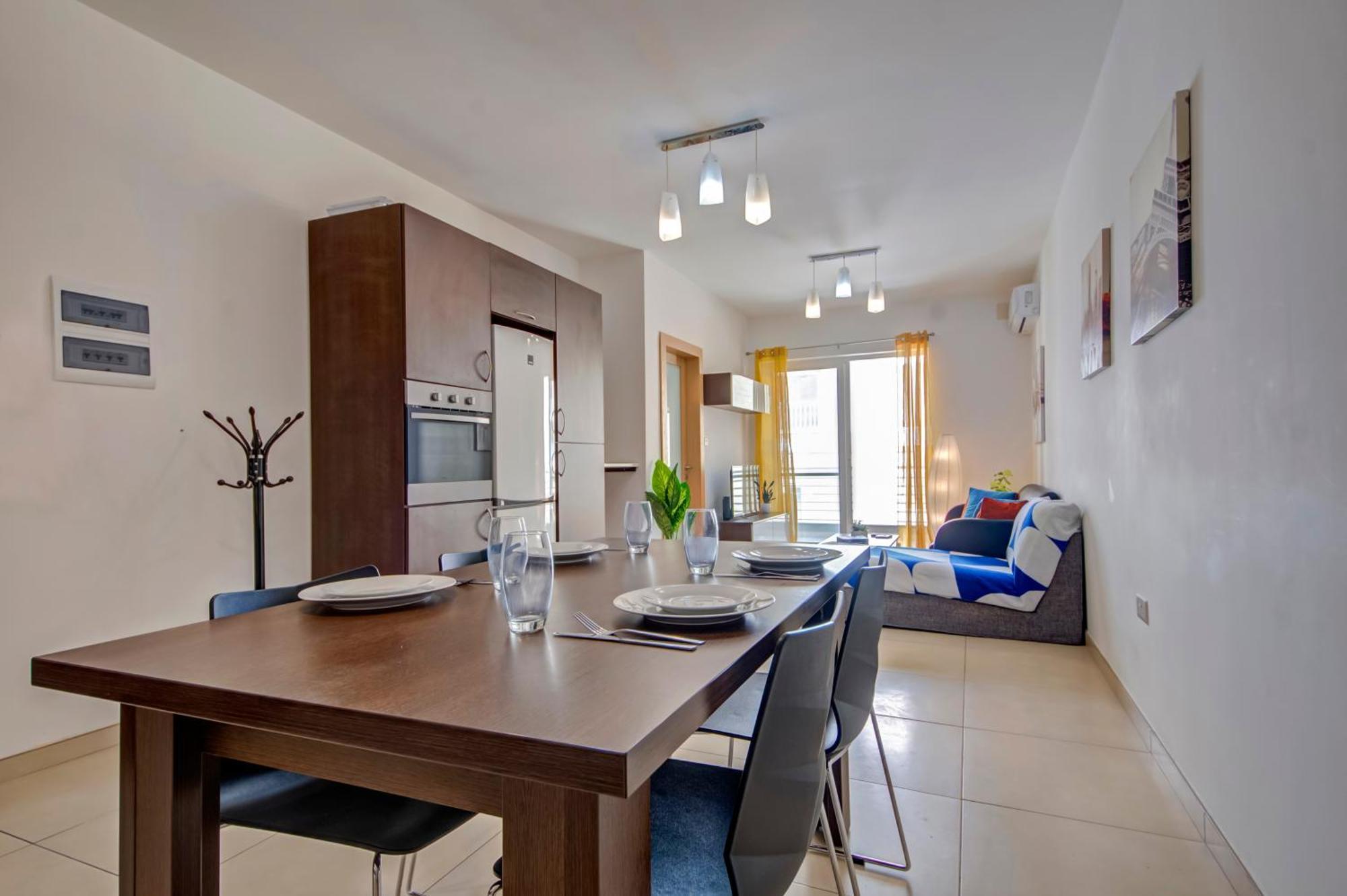 Modern 2Br Apt With Balconies In St Julians, Paceville - Apt 5 By Vaganza San Ġiljan Kültér fotó